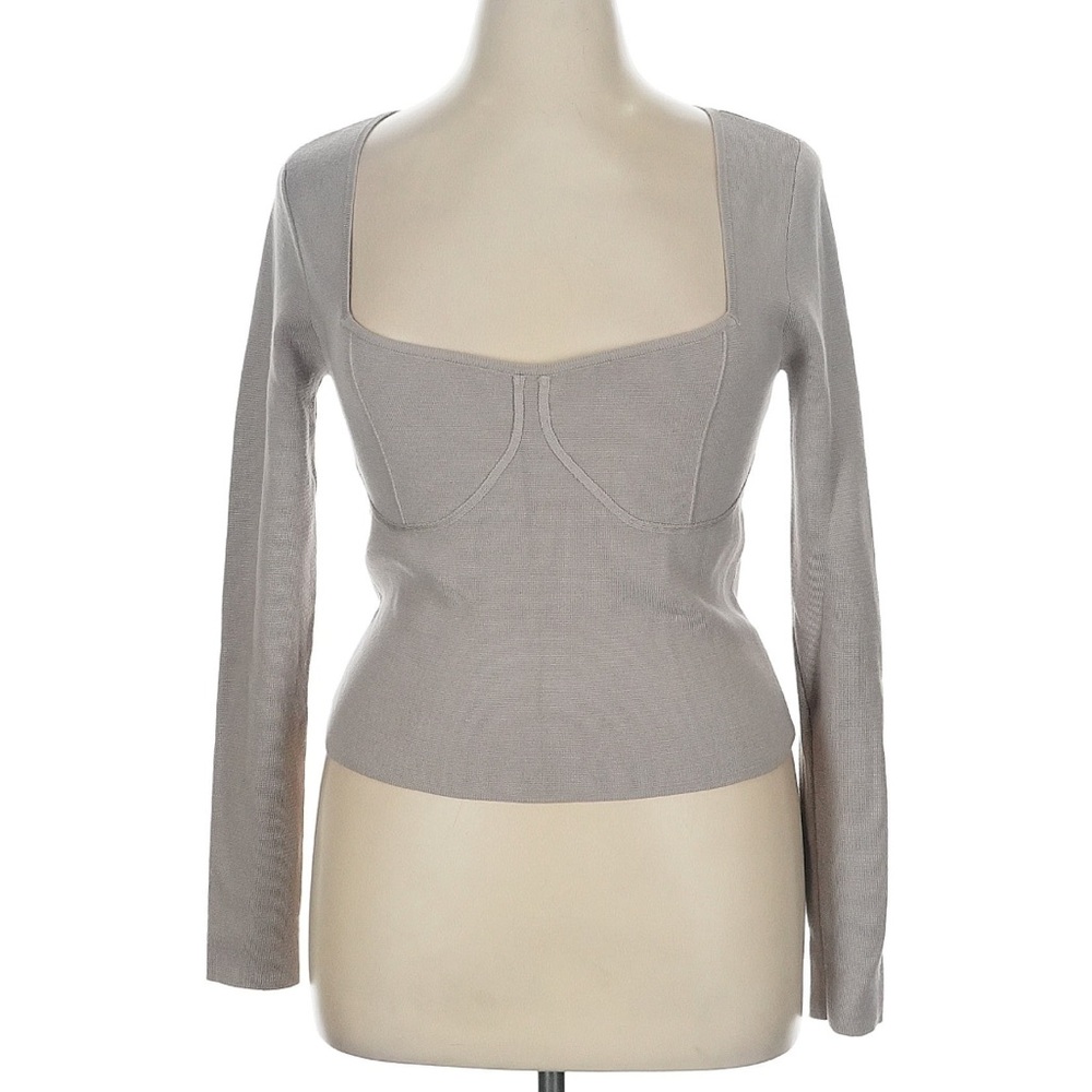 ABERCROMBIE & FITCH Corset Slim Sweater Top - Picture 5 of 5